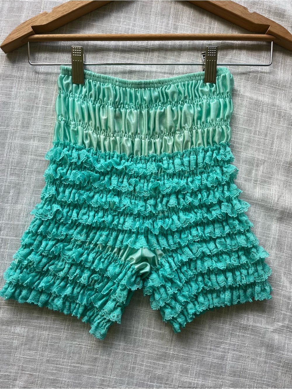 Vtg Lace Bloomers🖤Rare Color🖤 Sam's 502 size medium